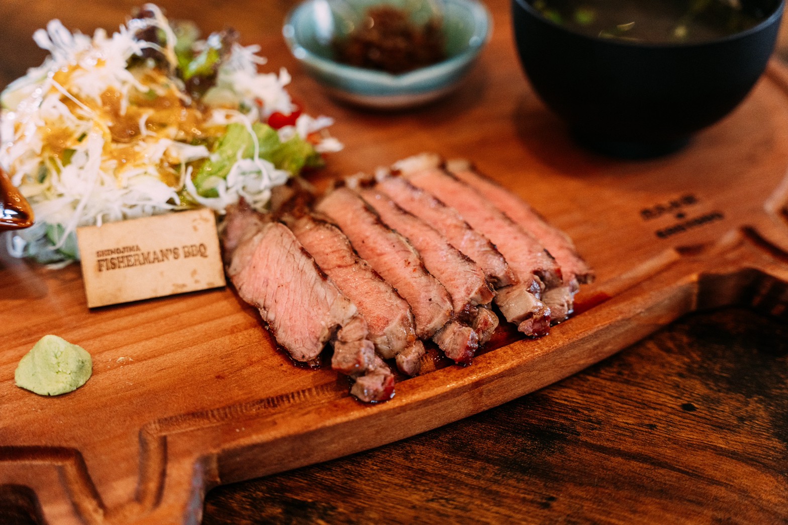 赤身ステーキセット